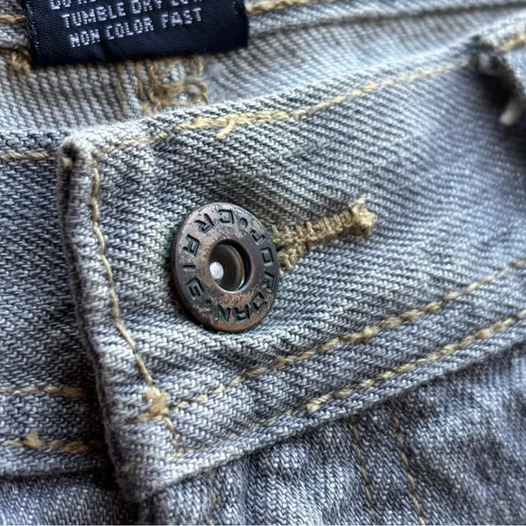 Jordan Craig Jeans Men’s 38x32 Stonewash Gray Denim Streetwear Baggy Grunge - Picture 7 of 16